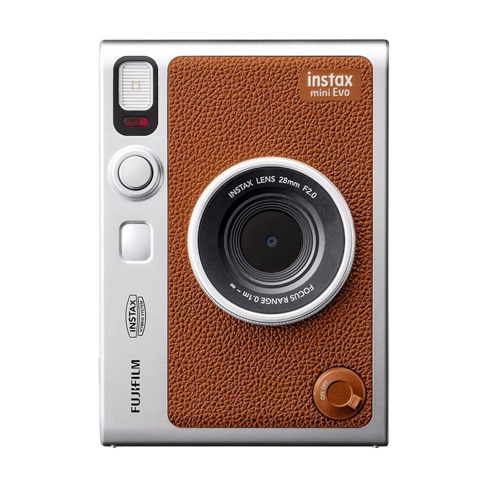 Fujifilm Instax Mini EVO Brown Instant Film Camera